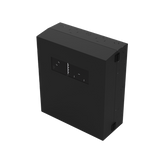 Gabinete de Pared con Rack Horizontal de 6 UR, con Ventanilla de Inspección, Se envía el Gabinete Armado.